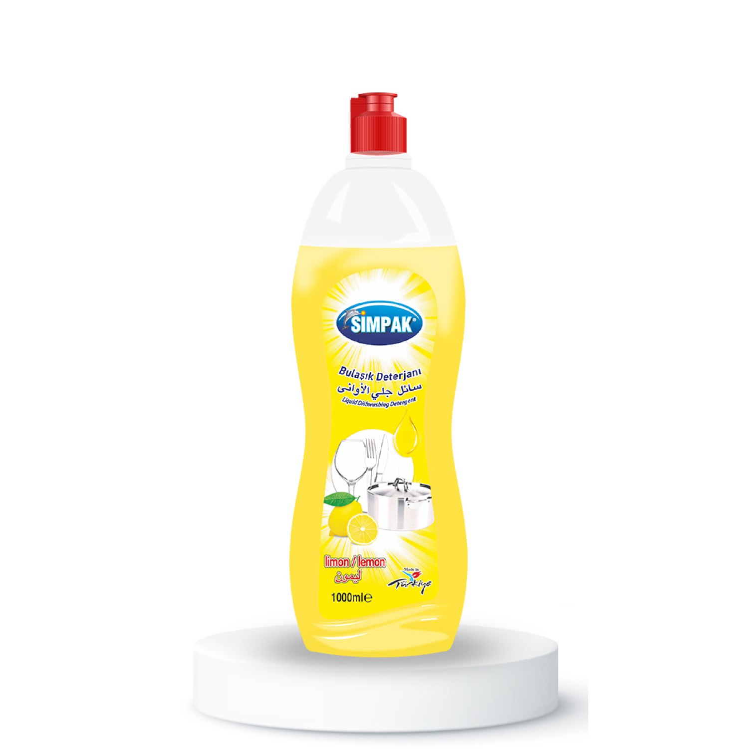 Simpak Bulaşık Deterjanı Limon (1 lt)
