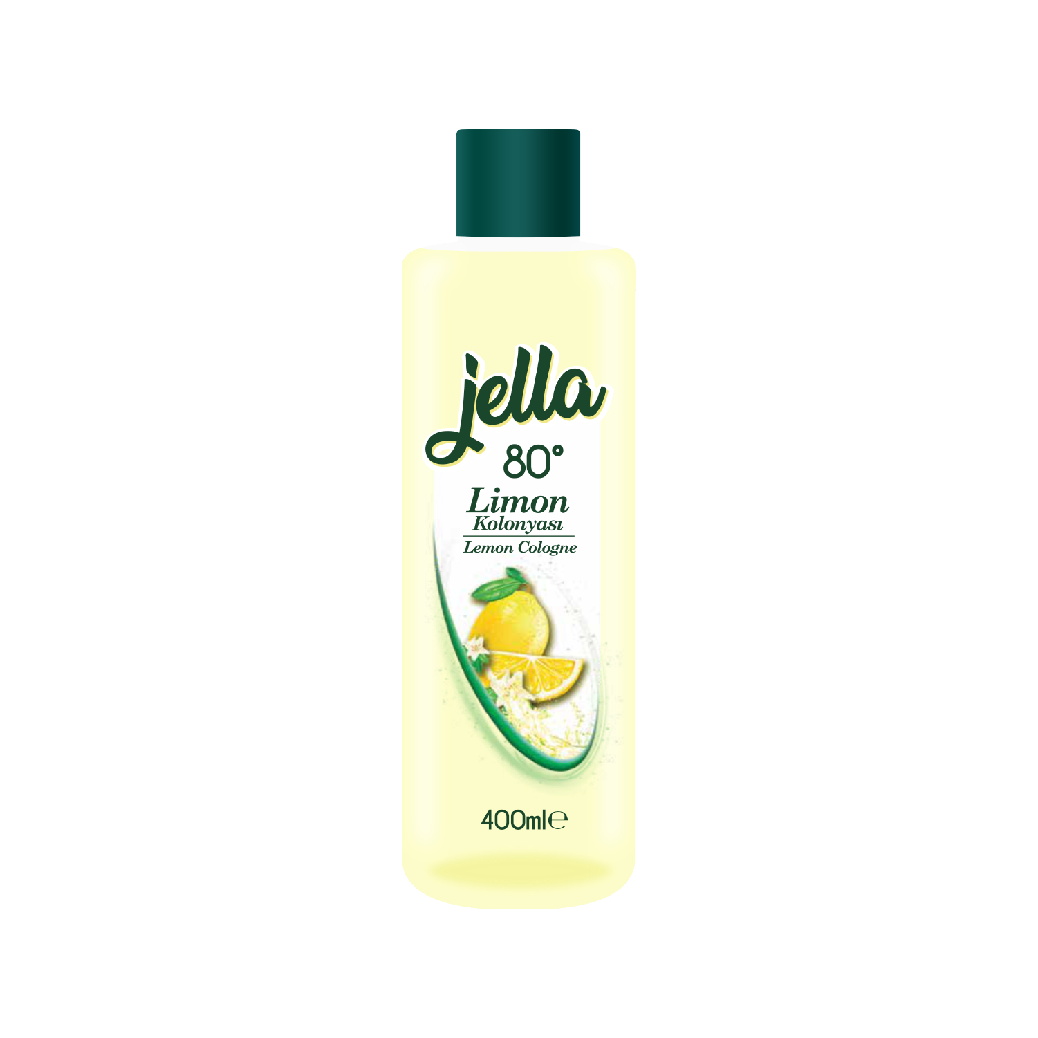 Simpak Jella Limon Kolonya 80° 400 ml 1 Simpak Jella Limon Kolonya 80° 400 ml