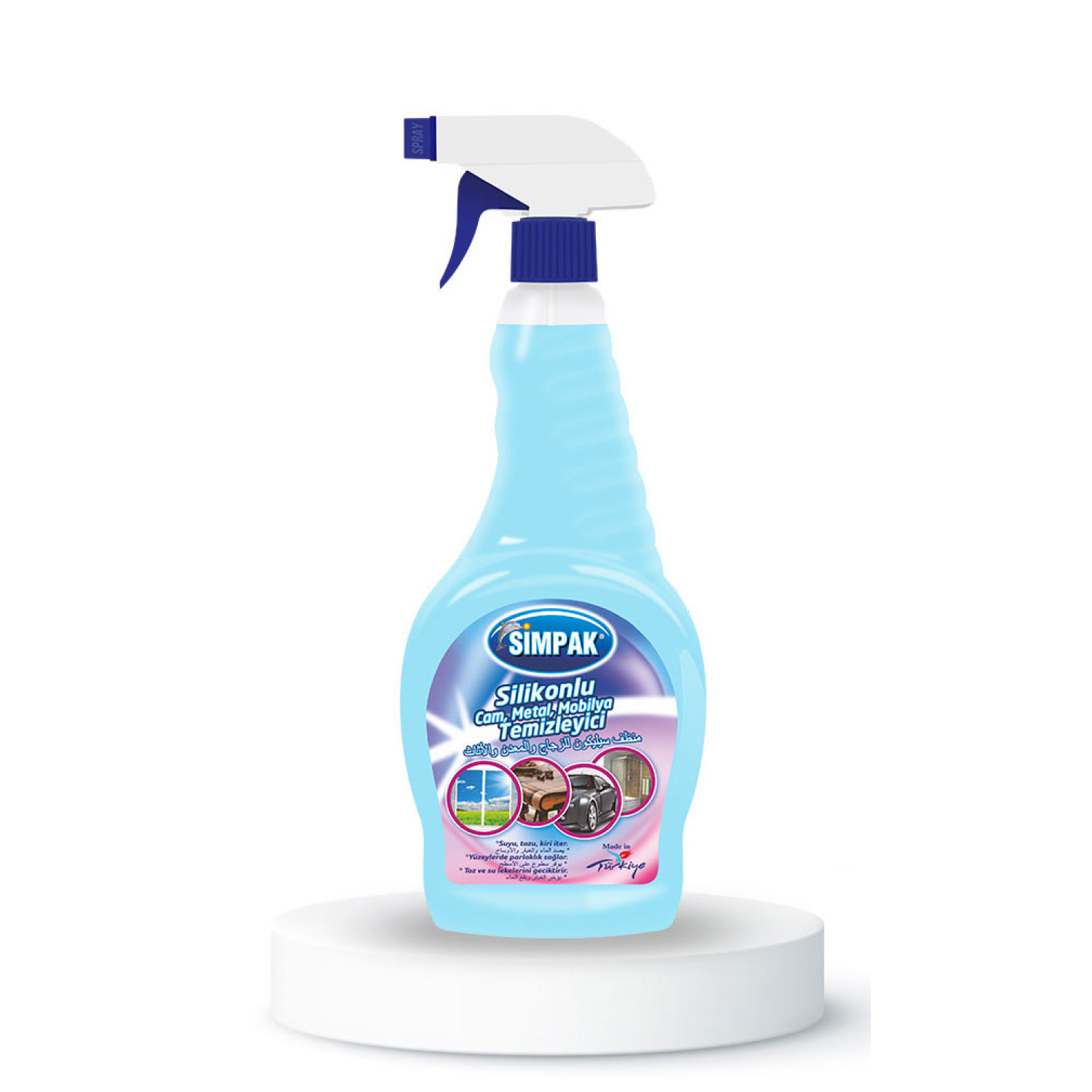 Simpak Slikonlu Cam Temizleyici 750ml 1 Simpak Slikonlu Cam Temizleyici 750ml