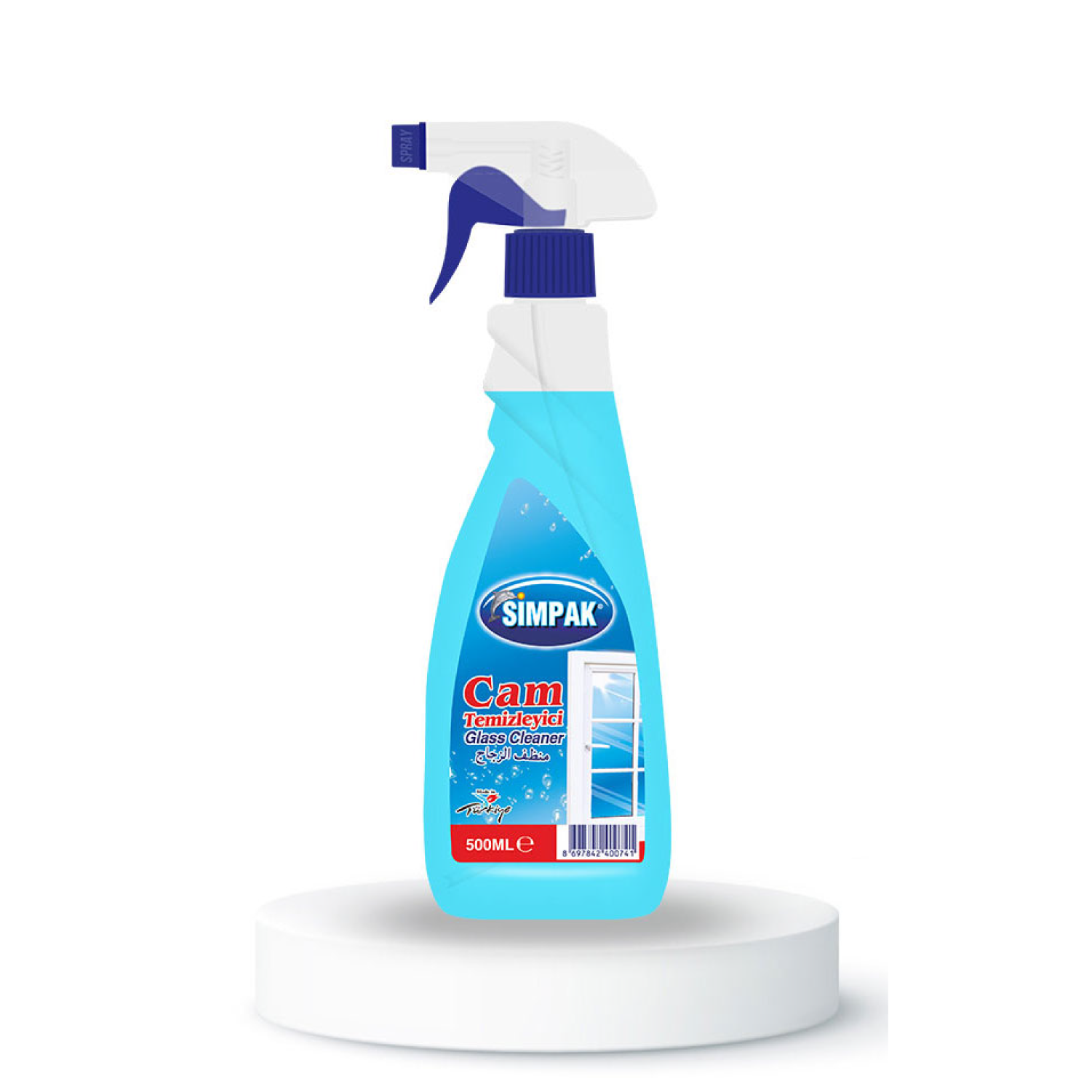 Simpak Cam Temizleyici 500 ml 1 Simpak Cam Temizleyici 500 ml