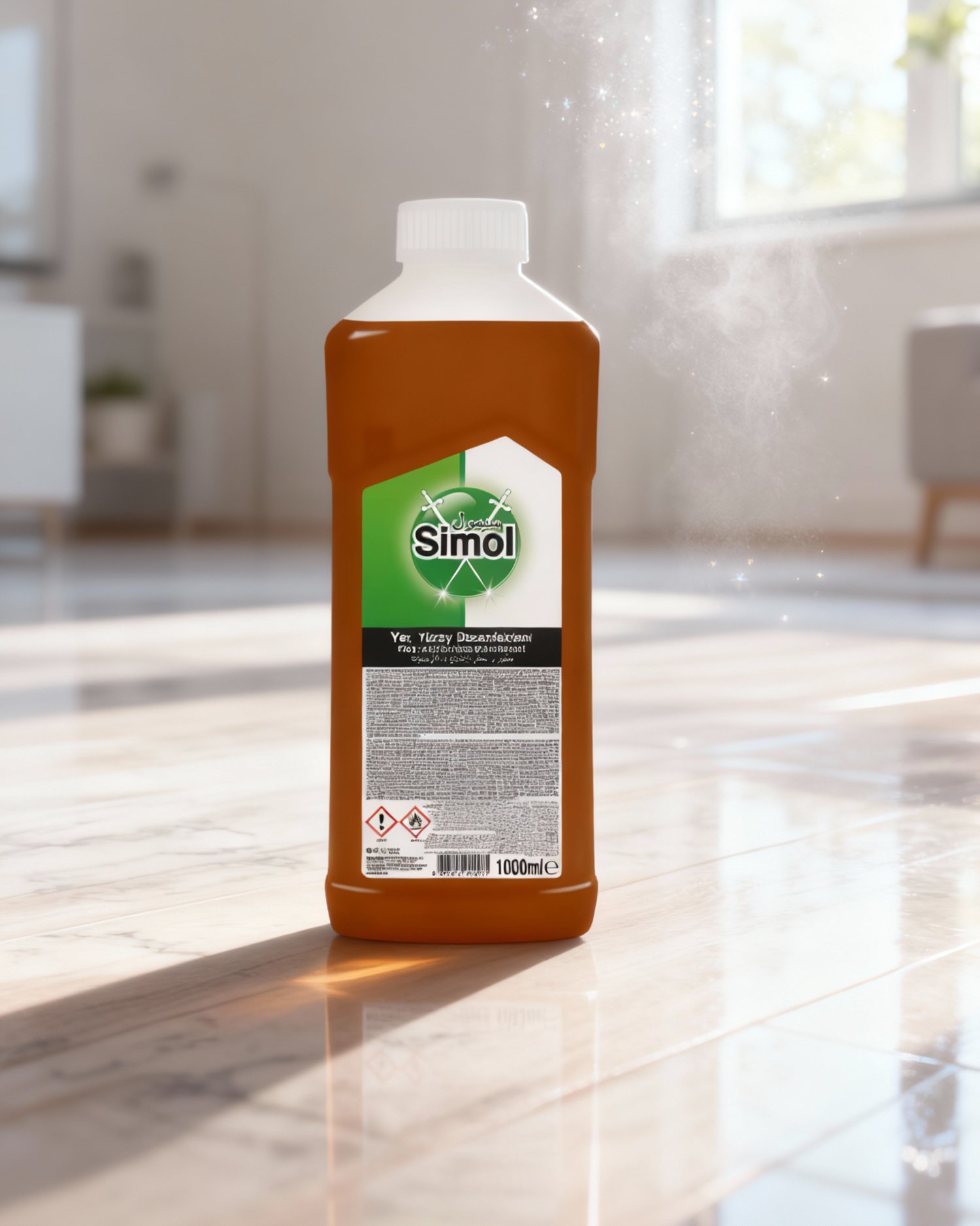 Simpak Simol Zemin ve Yüzey Dezenfektanı 1 LT 2 Simpak Simol Zemin ve Yüzey Dezenfektanı 1 LT - Görsel 2