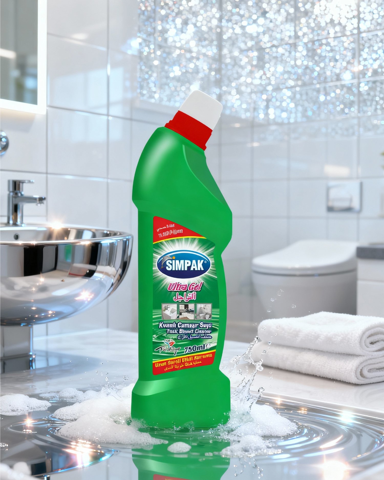 Simpak Ultra Çamaşır Suyu (Jel) 750 ml 2 Simpak Ultra Çamaşır Suyu (Jel) 750 ml - Görsel 2