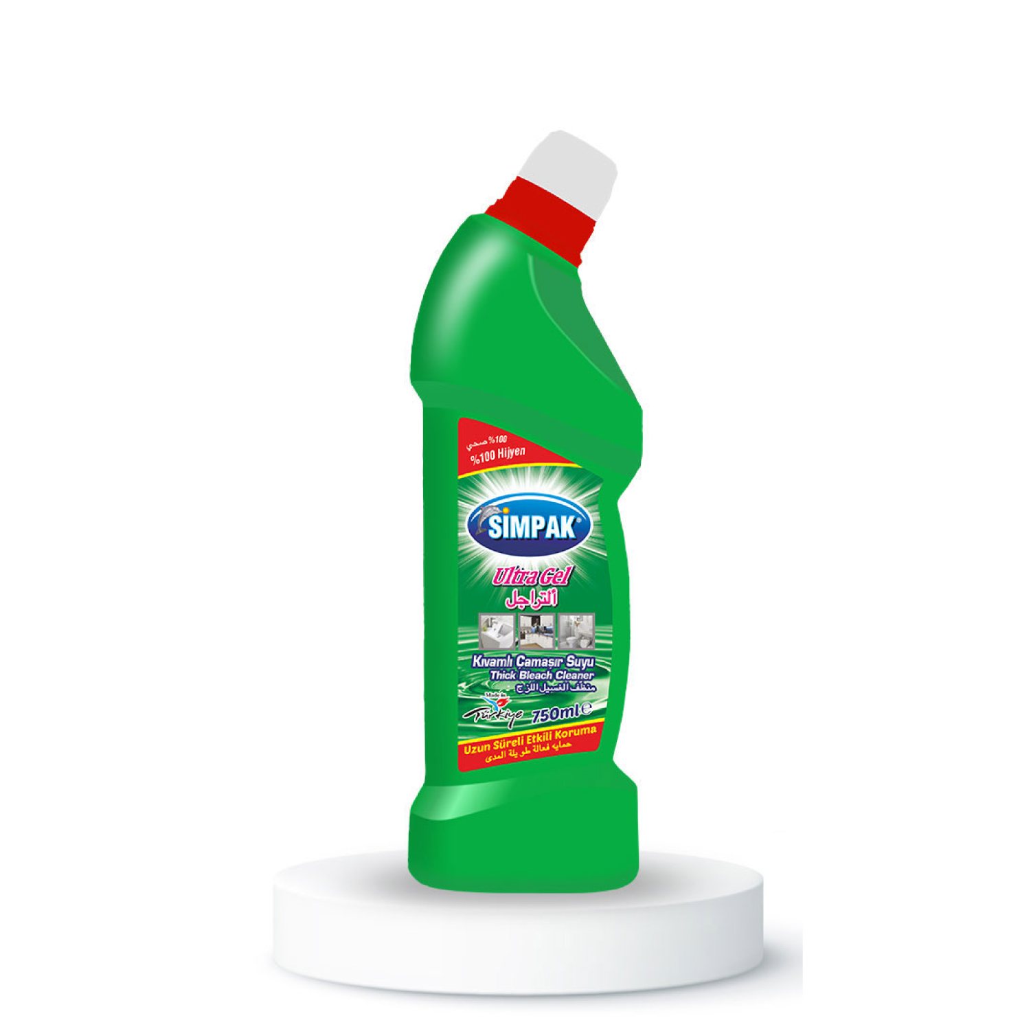 Simpak Ultra Çamaşır Suyu (Jel) 750 ml 1 Simpak Ultra Çamaşır Suyu (Jel) 750 ml