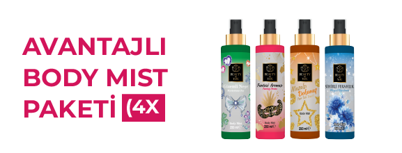 Avantajli Body Mist Seti 4X