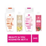 Simpak Beauty & You 4’lü Kozmetik Seti | 2 Şampuan + 2 Duş Jeli