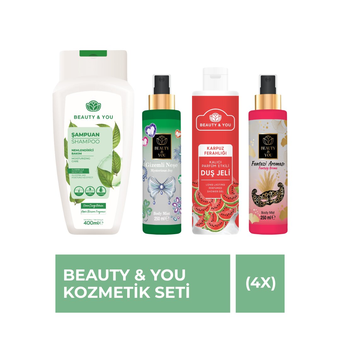 Simpak Beauty & You 4’lü Kozmetik Seti 1 Simpak Beauty & You 4’lü Kozmetik Seti