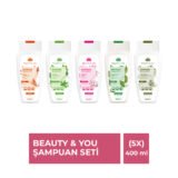 Simpak Beauty & You Şampuan 400 ml x 5’li Set