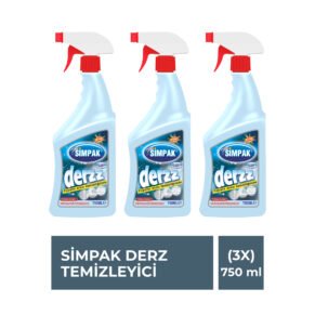 Simpak Ic ve Dis Mekan Derz Temizleyici 750 ml 3lu Set