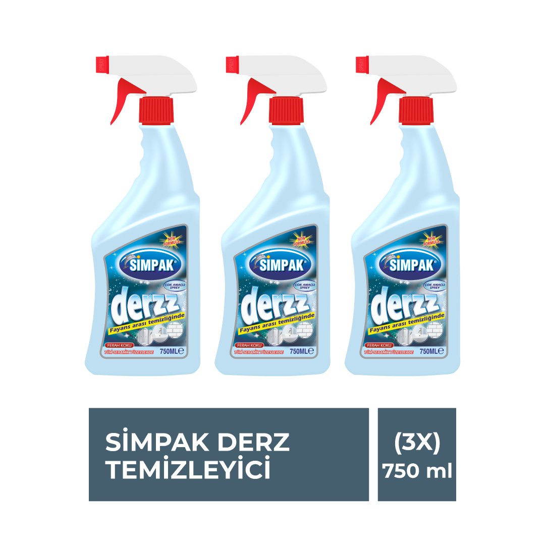 Simpak İç ve Dış Mekan Derz Temizleyici 750 ml – 3’lü Set 1 Simpak İç ve Dış Mekan Derz Temizleyici 750 ml – 3’lü Set